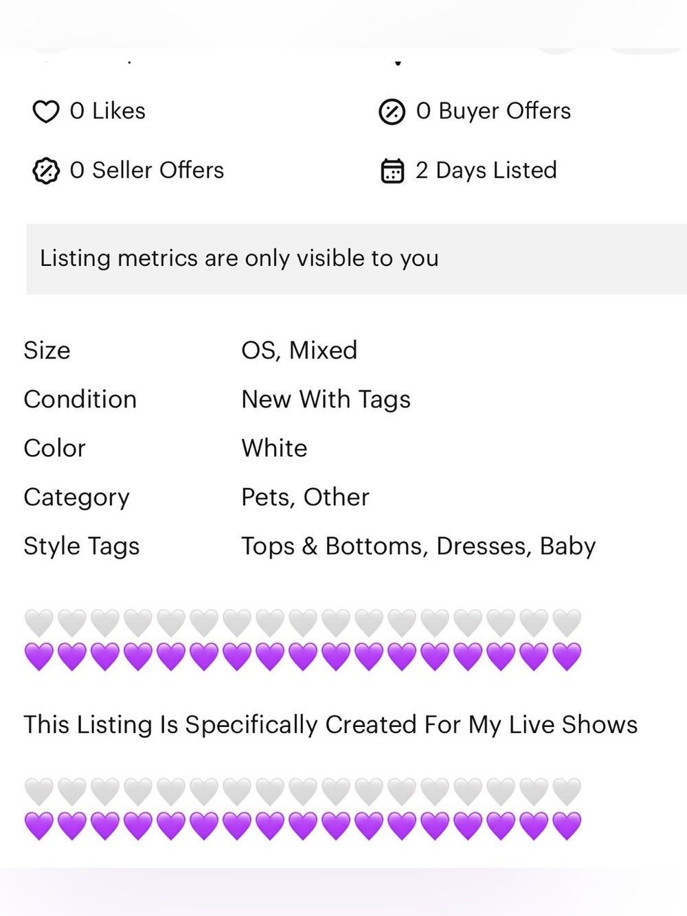 DONE!! 1st Live Share Show🥰🥰Come By & Say Hi
Thursday 5/28 @12pm, Cali Time - Picture 5 of 7